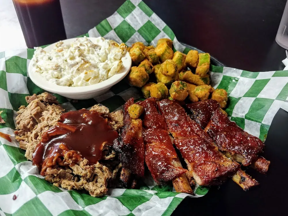 Ribs & Pulled Pork Combo
